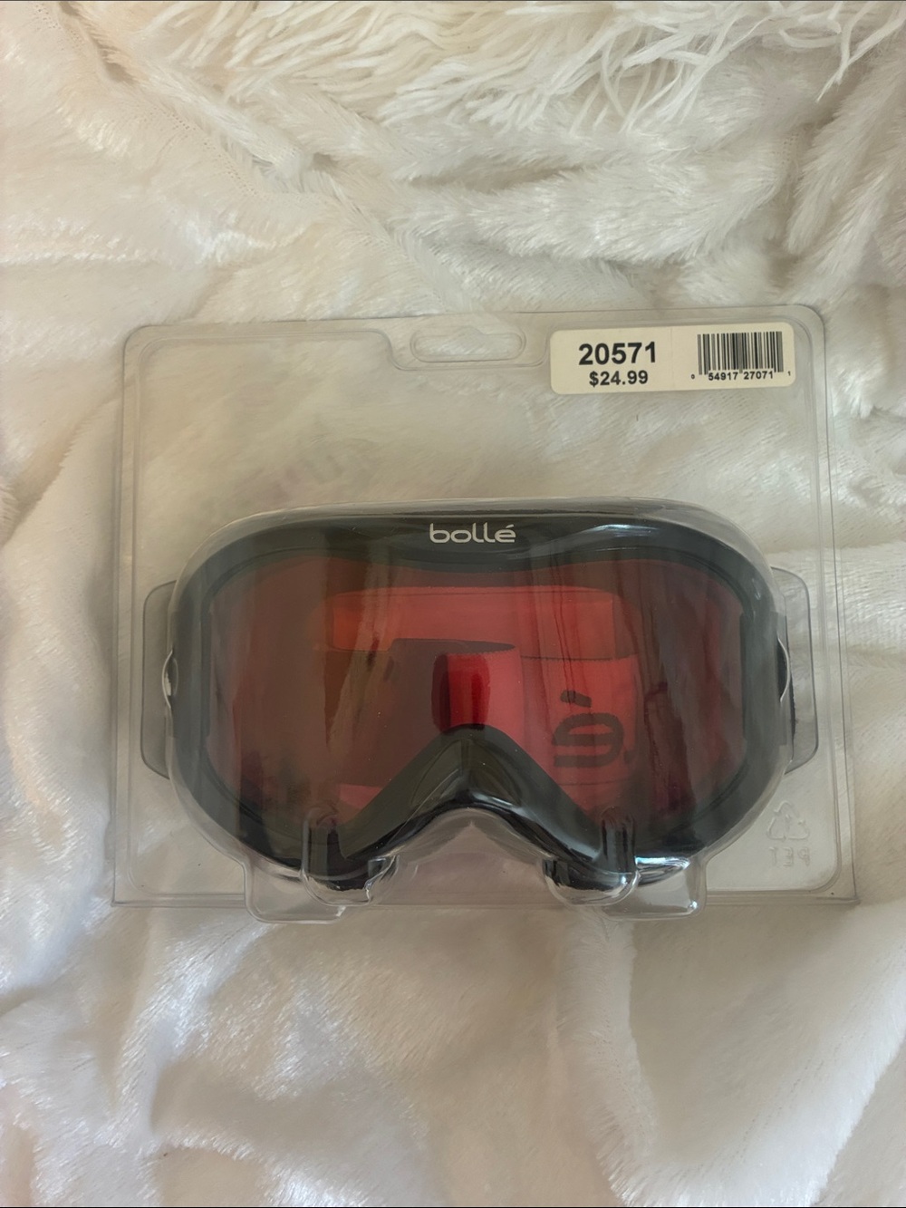 Bolle NIB Ski/Snowboarding Goggle Black/Red Unisex